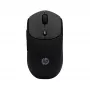 Ratón inalámbrico HP 400 Quiet negro, ambidiestro, RF inalámbrico + Bluetooth, 6000 DPI, negro