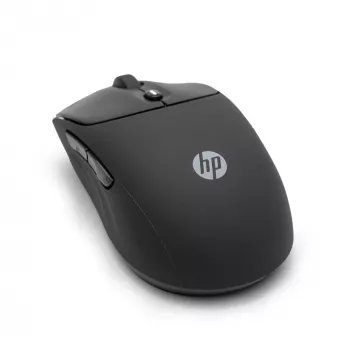 Ratón inalámbrico HP 400 Quiet negro, ambidiestro, RF inalámbrico + Bluetooth, 6000 DPI, negro