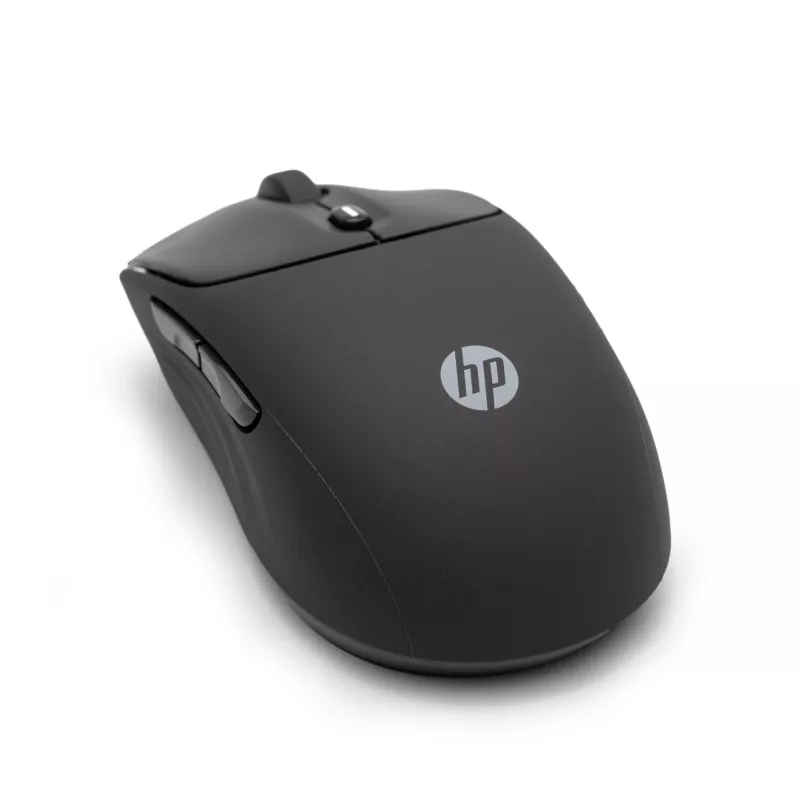 Ratón inalámbrico HP 400 Quiet negro, ambidiestro, RF inalámbrico + Bluetooth, 6000 DPI, negro