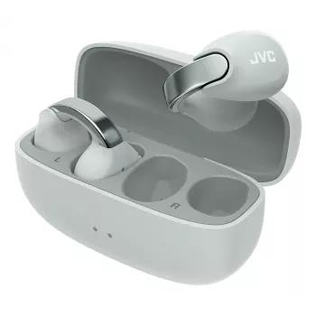 Auriculares JVC HA-NP1T True Wireless Stereo (TWS) ear-clip-on llamadas/música USB Type-C Bluetooth grises, plateados
