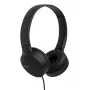 JVC HA-S33UC-BU auriculares supraaurales con cable USB-C, micrófono y mando a distancia, cable de 1,2 m, negros