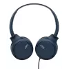 Auriculares supraaurales con cable JVC HA-S33UC-AU USB-C con micrófono y mando, cable de 1,2 m, azul