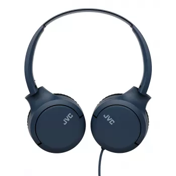 Auriculares binaurales con cable JVC HA-S33UCAU, diadema, USB-C, 2 transductores 2,97 cm, 20–20000 Hz, cable 1,2 m, azules