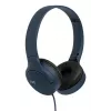Auriculares supraaurales con cable JVC HA-S33UC-AU USB-C con micrófono y mando, cable de 1,2 m, azul