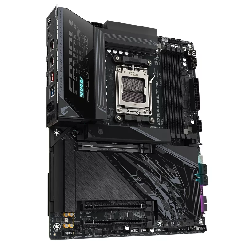 Placa base GIGABYTE X870E AORUS ELITE X3D, AMD AM5, ATX