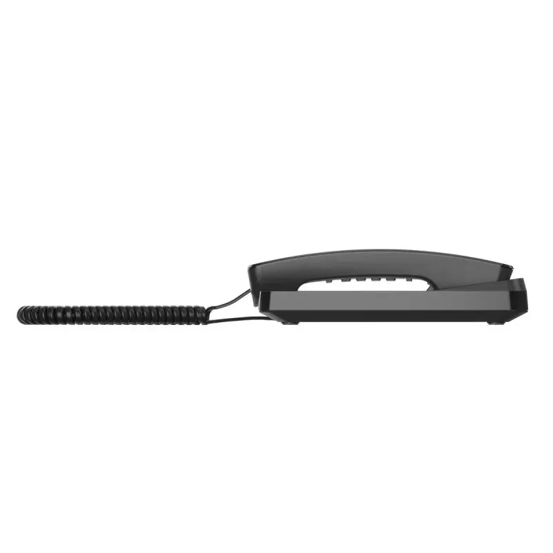 Teléfono analógico Gigaset DESK 200 con auricular con cable, negro