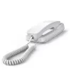 Teléfono analógico Gigaset Desk 200 auricular con cable blanco