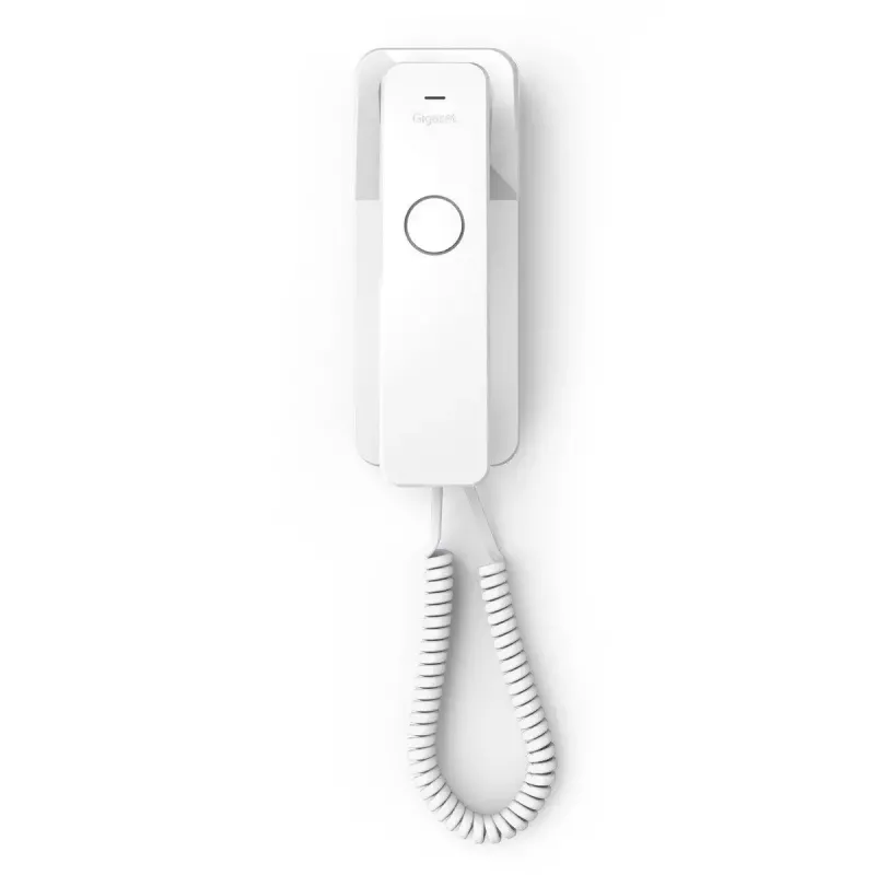 Teléfono analógico Gigaset Desk 200 auricular con cable blanco