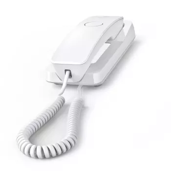 Teléfono analógico Gigaset Desk 200 auricular con cable blanco