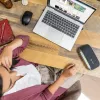 Altavoz de conferencia Poly HP Poly Sync 20 con Bluetooth, adaptador USB-C/A, Micro-USB, batería de 20 h, negro