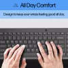 Teclado con cable HP 150, tamaño completo (100 %), con cable, USB, mecánico, QWERTY, negro