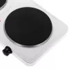 Placa eléctrica Adler AD 6520, 2 zonas de cocción, blanca