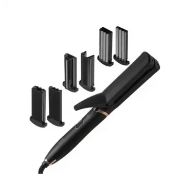 Set de estilismo capilar Adler AD 2028 5-en-1 – accesorios versátiles para secar, rizar y alisar