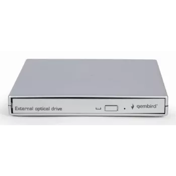 Unidad de DVD externa USB GEMBIRD, Plata