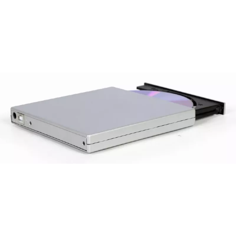Unidad de DVD externa USB GEMBIRD, Plata