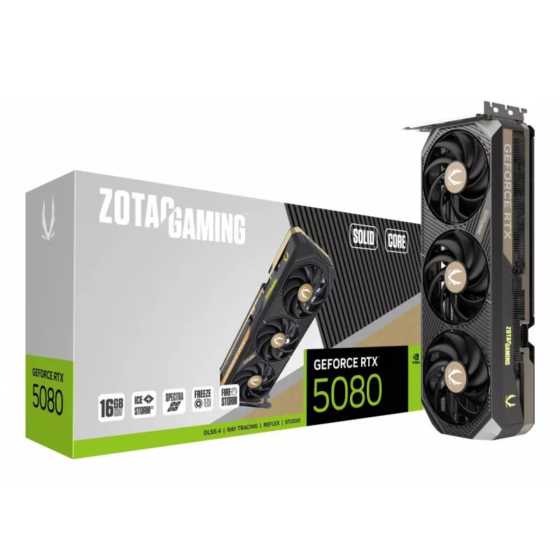 Tarjeta gráfica ZOTAC - GeForce RTX 5080 - 16 GB GDDR7