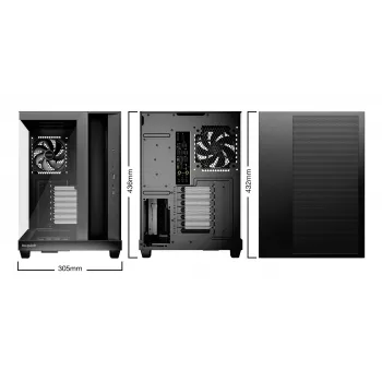 Caja de PC be quiet! Light Base 500 Midi Tower Negro