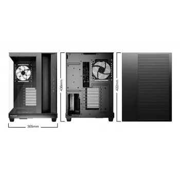 Caja de PC be quiet! Light Base 500 LX Negra Midi Tower ATX 3x ventiladores 120mm