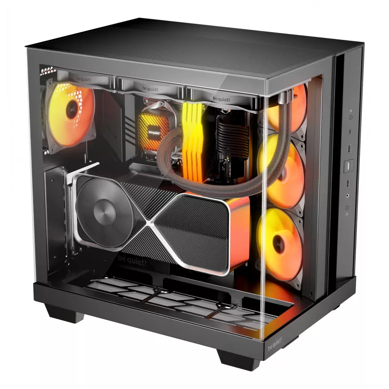 Caja de PC be quiet! Light Base 500 LX Negra Midi Tower ATX 3x ventiladores 120mm