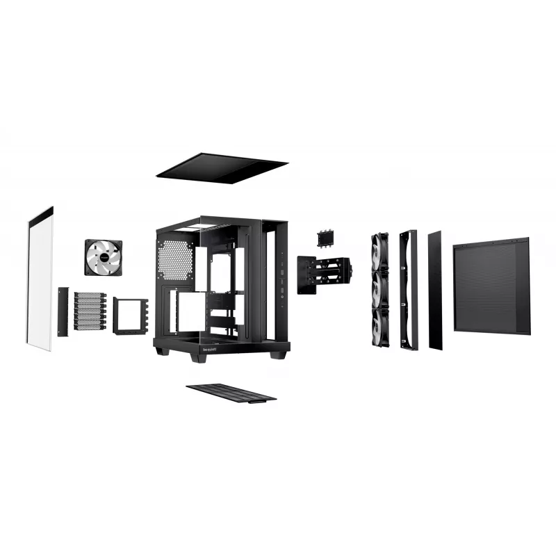 Caja de PC be quiet! Light Base 500 LX Negra Midi Tower ATX 3x ventiladores 120mm