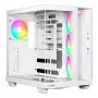 Caja de PC be quiet Light Base 500 LX White Midi Tower ATX/PS2 soporte para fuente de alimentación 3x120 mm frontal 1x120 mm trasero compatible con unidades de 2,5/3,5 pulgadas 305×436×432 mm