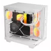 Caja de PC be quiet Light Base 500 LX White Midi Tower ATX/PS2 soporte para fuente de alimentación 3x120 mm frontal 1x120 mm trasero compatible con unidades de 2,5/3,5 pulgadas 305×436×432 mm