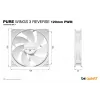 be quiet! Pure Wings 3 120mm | PWM Reverse Blanco pack de 3