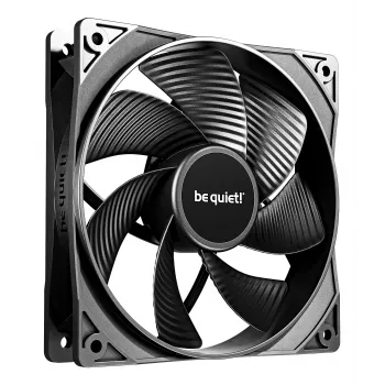 Ventilador para caja de PC be quiet! Pure Wings 3 120mm | PWM Reverse Triple-Pack 12 cm Negro 3 uds.