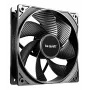 Ventilador para caja de PC be quiet! Pure Wings 3 120mm | PWM Reverse Triple-Pack 12 cm Negro 3 uds.