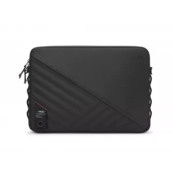 Funda ASUS ROG Slash Sleeve 4.0 BS3601 para portátil de hasta 16 pulgadas (40,6 cm), resistente al agua, negra