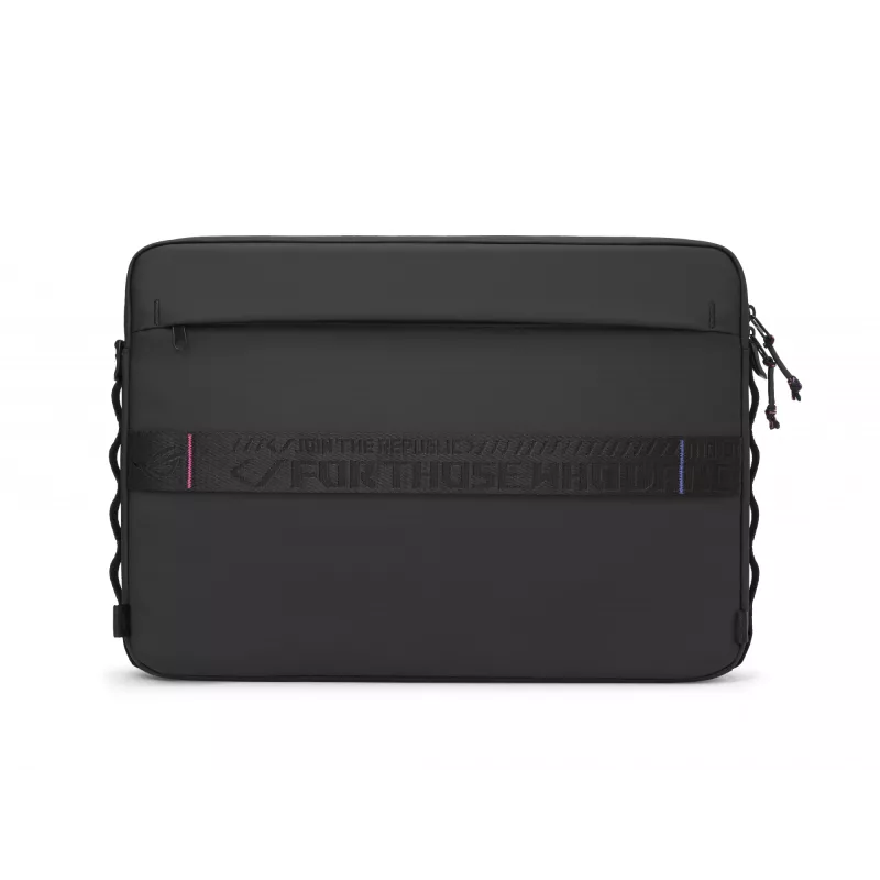 Funda ASUS ROG Slash Sleeve 4.0 BS3601 para portátil de hasta 16 pulgadas (40,6 cm), resistente al agua, negra