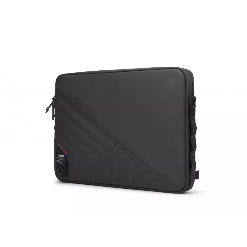 Funda ASUS ROG Slash Sleeve 4.0 BS3601 para portátil de hasta 16 pulgadas (40,6 cm), resistente al agua, negra