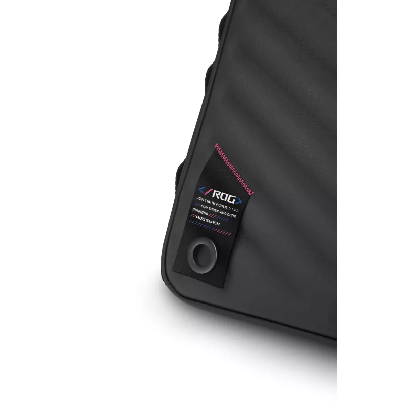 Funda ASUS ROG Slash Sleeve 4.0 BS3601 para portátil de hasta 16 pulgadas (40,6 cm), resistente al agua, negra