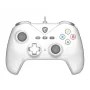 Mando de juegos USB con cable MSI FORCE GC200 WHITE — diseño ergonómico, conexión por cable