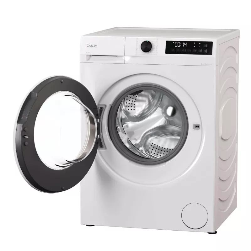 Lavadora Candy GD 498-S carga frontal 9 kg 1400 rpm blanca