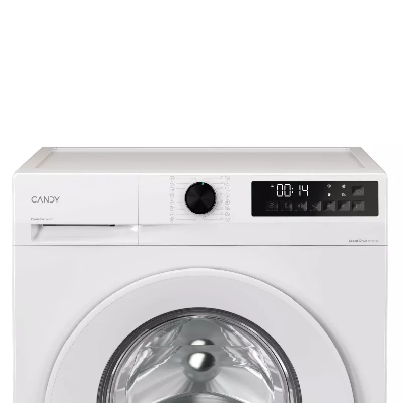 Lavadora Candy GD 498-S carga frontal 9 kg 1400 rpm blanca