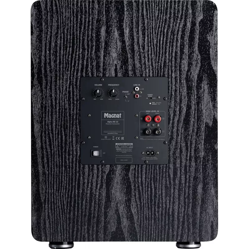 Subwoofer activo Magnat Alpha RS12 — altavoz de 12