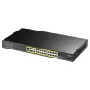 Switch Gigabit PoE+ CUDY de 24 puertos con 2 puertos Gigabit SFP modelo GS1028PS2