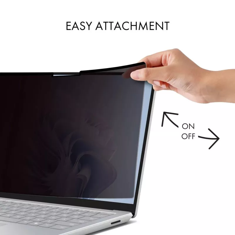 Protector de pantalla para portátil DICOTA Privacy Filter 2-way negro universal