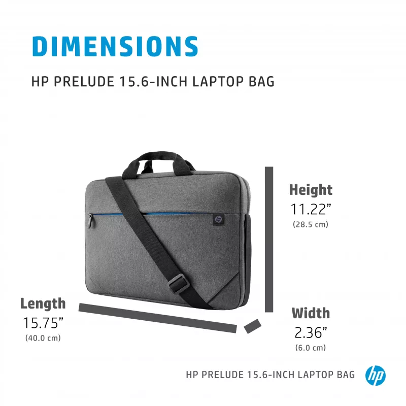 Funda para portátil HP Prelude 15,6 inch, maletín, 39,6 cm (15,6 inch), 300 g