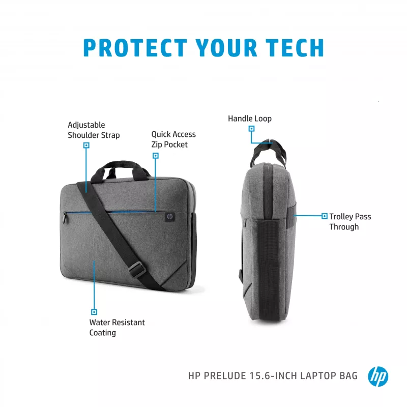 Funda para portátil HP Prelude 15,6 inch, maletín, 39,6 cm (15,6 inch), 300 g