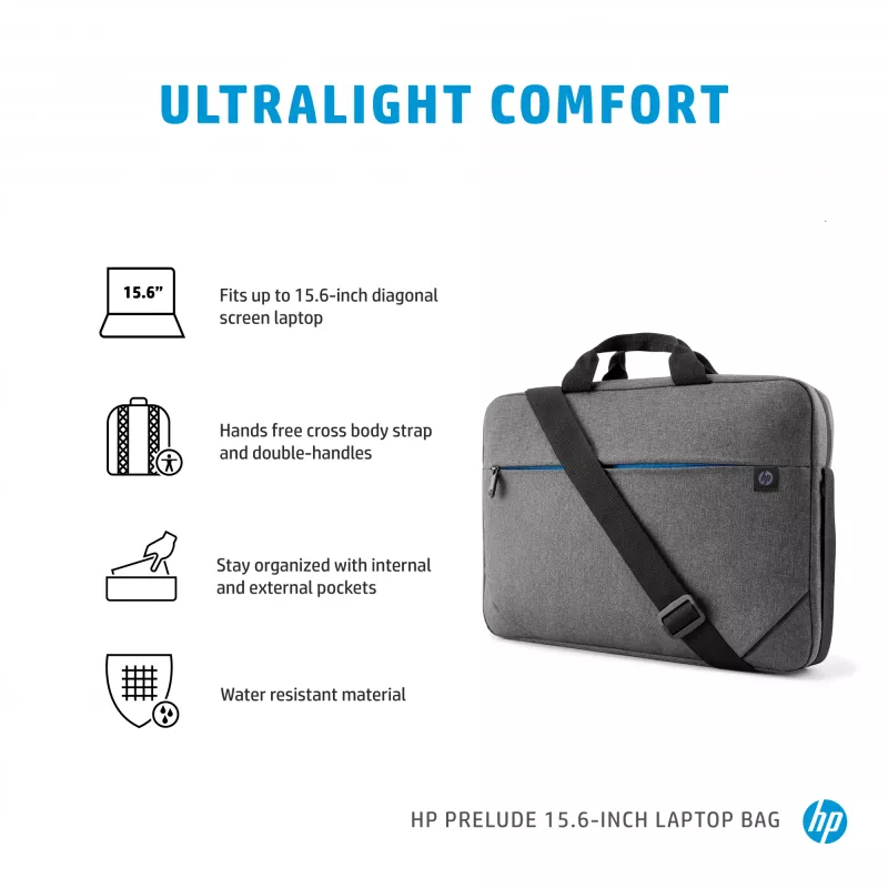 Funda para portátil HP Prelude 15,6 inch, maletín, 39,6 cm (15,6 inch), 300 g