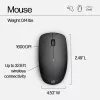 Conjunto de ratón y teclado inalámbrico HP 230, tamaño completo (100%), inalámbrico, RF Wireless, membrana, negro, ratón incluido