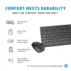 Conjunto de ratón y teclado inalámbrico HP 230, tamaño completo (100%), inalámbrico, RF Wireless, membrana, negro, ratón incluido