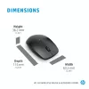 Conjunto de ratón y teclado inalámbrico HP 230, tamaño completo (100%), inalámbrico, RF Wireless, membrana, negro, ratón incluido