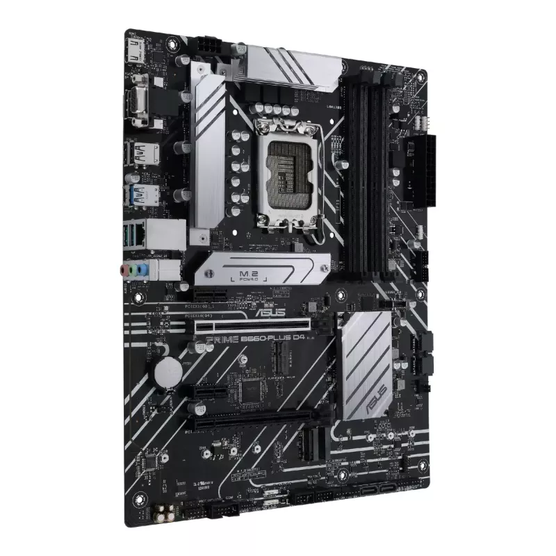 Placa base ASUS PRIME B660-PLUS D4 — Intel B660, LGA 1700, ATX, DDR4, 4× DIMM, 128 GB, 3× M.2, 2.5 Gb LAN