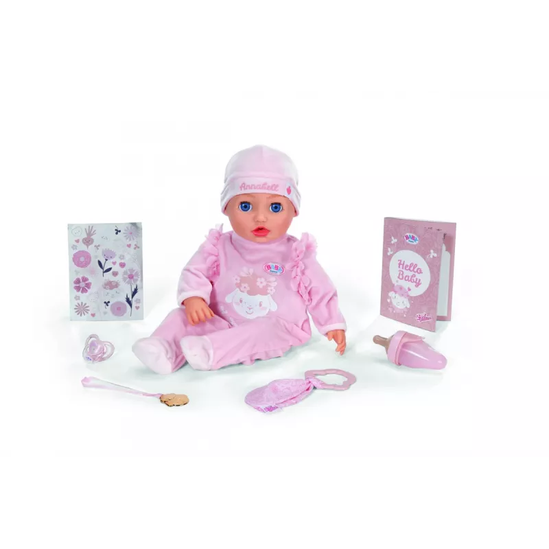 Muñeca zapf creation ZAPF BABY born Annabell 43cm – muñeca bebé, 43 cm