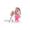 Set de accesorios para muñecas ZAPF BABY born Hobby Horsing Set para muñecas de 43 cm, multicolor, a partir de 3 años