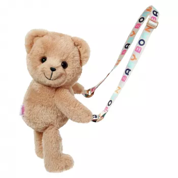 Bolso osito de peluche ZAPF BABY born Teddy Bag — para niños de 3–12 años