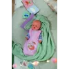 Saco de dormir para muñecas ZAPF BABY born Schlafsack Flower, tela, plegable, para niños a partir de 3 años
